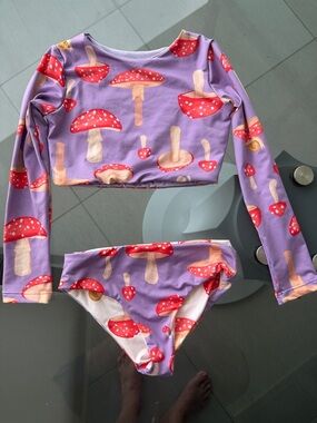 Pepita & Me HONGOS MORADO - SUN LONGSLEEVE BIKINI Sz 8